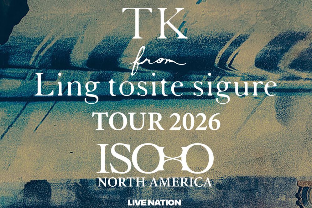 TK from Ling tosite sigure begins first-ever NA tour this May